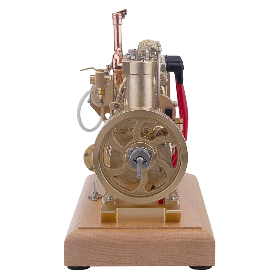 H75 12cc Vertical 4-cylinder OHV Gas Engine Internal Combustion Engine Tractor Engine Model with Mechanical Speed Limit Complete Water Circulation Cooling System