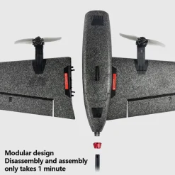 HEEWING Ranger T1 VTOL 2.4G EPP Vertical Takeoff and Landing Fixed-Wing RC Aircraft with FPV Camera Mount and Flight Controller