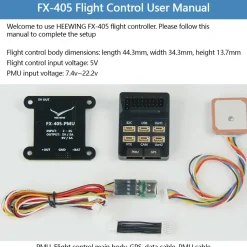 HEEWING Ranger T1 VTOL 2.4G EPP Vertical Takeoff and Landing Fixed-Wing RC Aircraft with FPV Camera Mount and Flight Controller