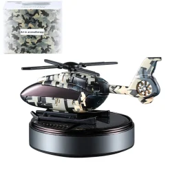 Helicopter-Inspired Solar Car Air Freshener-Elegance & Aromatherapy