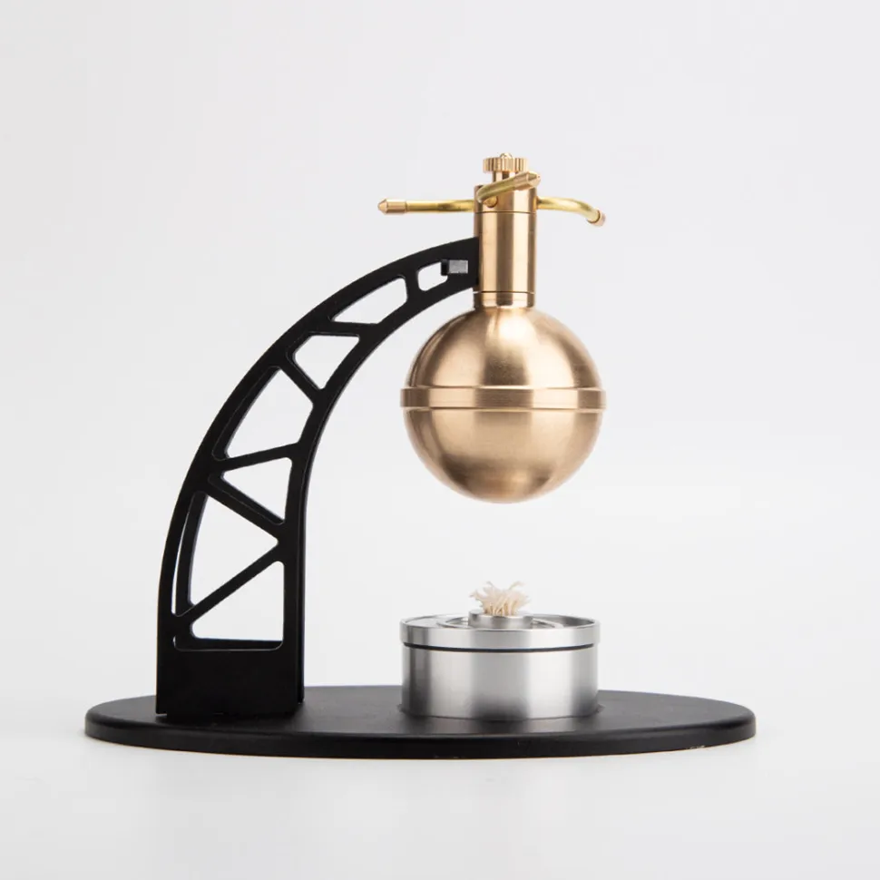 Hero's Engine Bladeless Radial Steam Ball Model Kit-Build Your Own Engine