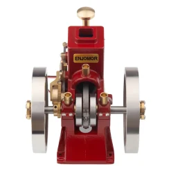 Hit and Miss Engine 6cc Metal Single Cylinder 4-Stroke IC Engine with Ignition Device Gift Collection