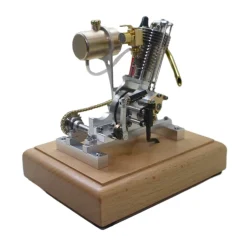 H09 Mini Hoglet Single-Cylinder Four-Stroke Gasoline Engine Model for Motorcycles with Pedal Start