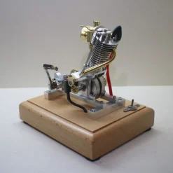 H09 Mini Hoglet Single-Cylinder Four-Stroke Gasoline Engine Model for Motorcycles with Pedal Start