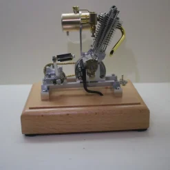 H09 Mini Hoglet Single-Cylinder Four-Stroke Gasoline Engine Model for Motorcycles with Pedal Start