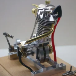 H09 Mini Hoglet Single-Cylinder Four-Stroke Gasoline Engine Model for Motorcycles with Pedal Start