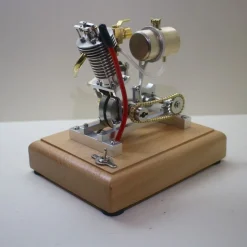 H09 Mini Hoglet Single-Cylinder Four-Stroke Gasoline Engine Model for Motorcycles with Pedal Start