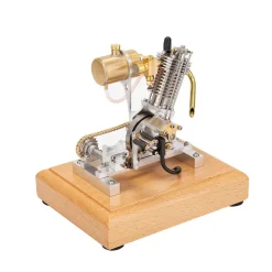 H09 Mini Hoglet Single-Cylinder Four-Stroke Gasoline Engine Model for Motorcycles with Pedal Start