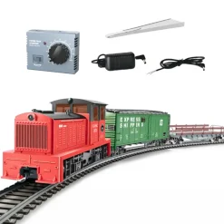 1/87 HO Scale British 0-4-0 Alloy Powered Steam Railway Model
