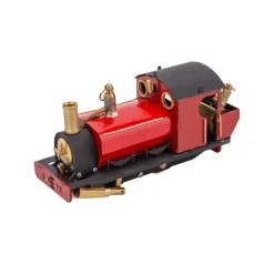1/50 HO Scale Live Steam Locomotive Model with Oscillating Steam Engine