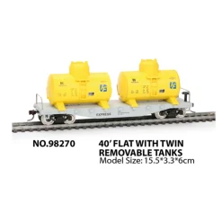 1/87 HO Scale Locomotive Model Train SetUnique Gift for Kids, Teens and Adults