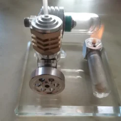 Hot Air Single Cylinder Stirling Engine Model-Enginediy