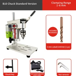 Household Mini Desktop Drill Press