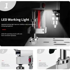 Household Mini Desktop Drill Press