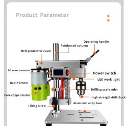 Household Mini Desktop Drill Press