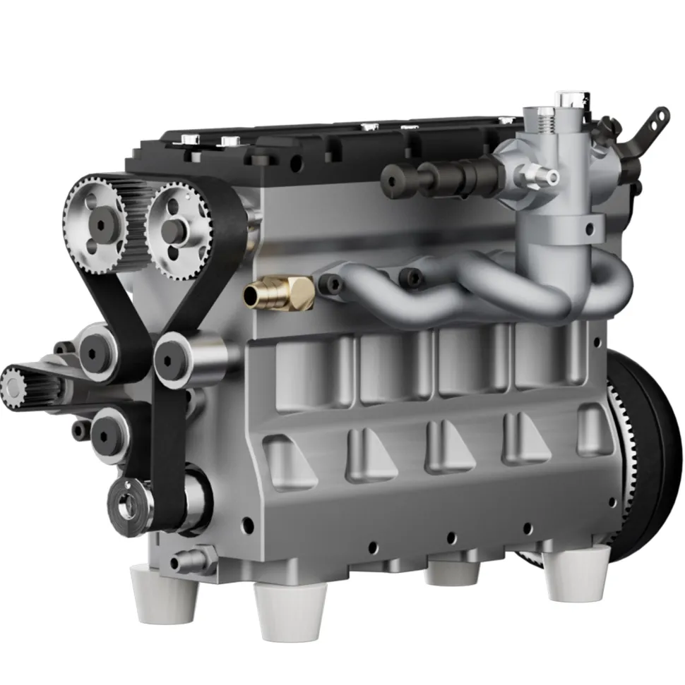 HOWIN L4 Engine 17.2cc SOHC Inline 4 Cylinder 4 Stroke Water-cooled Electric Nitro IC Engine Model