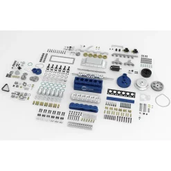 HOWIN L6-210 Engine 1/8 Scale 21cc Mini Inline 6 Cylinder 4 Stroke Water-cooled L6 Gasoline Engine Model Kit