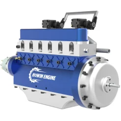 HOWIN L6-210 Engine 1/8 Scale 21cc Mini Inline 6 Cylinder 4 Stroke Water-cooled L6 Gasoline Engine Model Kit
