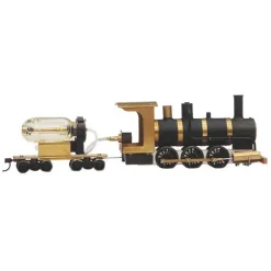 1:87 H0 Scale Live Steam Locomotive Model Train Engine with Steam Engine Boiler Fuel Tank