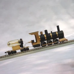 1:87 H0 Scale Live Steam Locomotive Model Train Engine with Steam Engine Boiler Fuel Tank