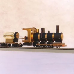 1:87 H0 Scale Live Steam Locomotive Model Train Engine with Steam Engine Boiler Fuel Tank