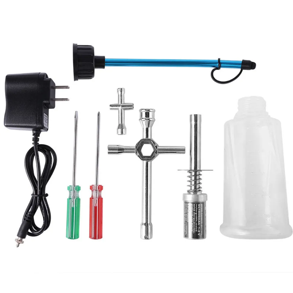HSP Igniter Starter Kit for 1:8 / 1:10 / 1:16 Scale RC Nitro Model Car - US Plug