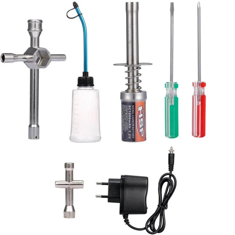 HSP Igniter Starter Kit for 1:8 / 1:10 / 1:16 Scale RC Nitro Model Car - US Plug