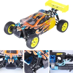 HSP 94166 RC Car 1/10 Scale 4WD Nitro Gas Powered Off-Road Buggy Truck Vehicle