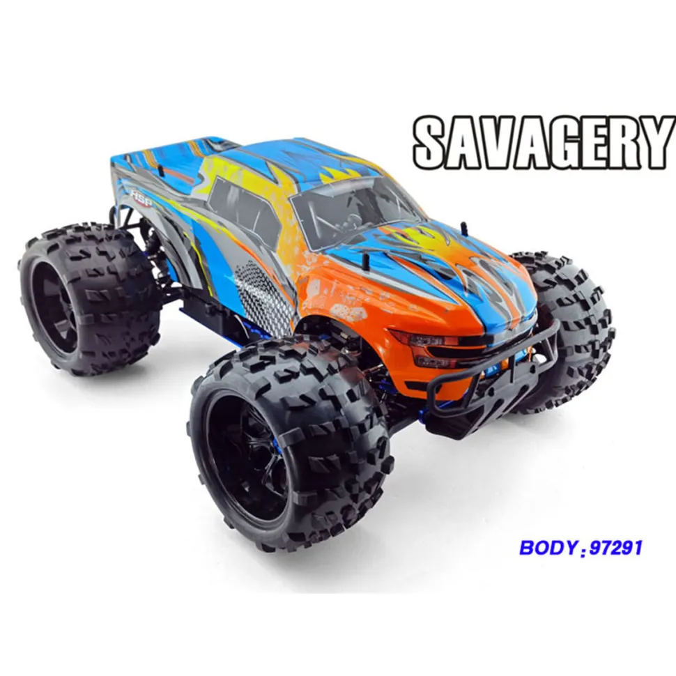 HSP 94972 1/8 Scale 2.4G 4WD RC Off-Road Car Model with FC.26CXP Nitro Engine