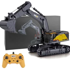 HUINA 1:14 22CH 2.4G RC Excavator Engineering Vehicle Model Alloy Construction Truck Unique Gift Collection