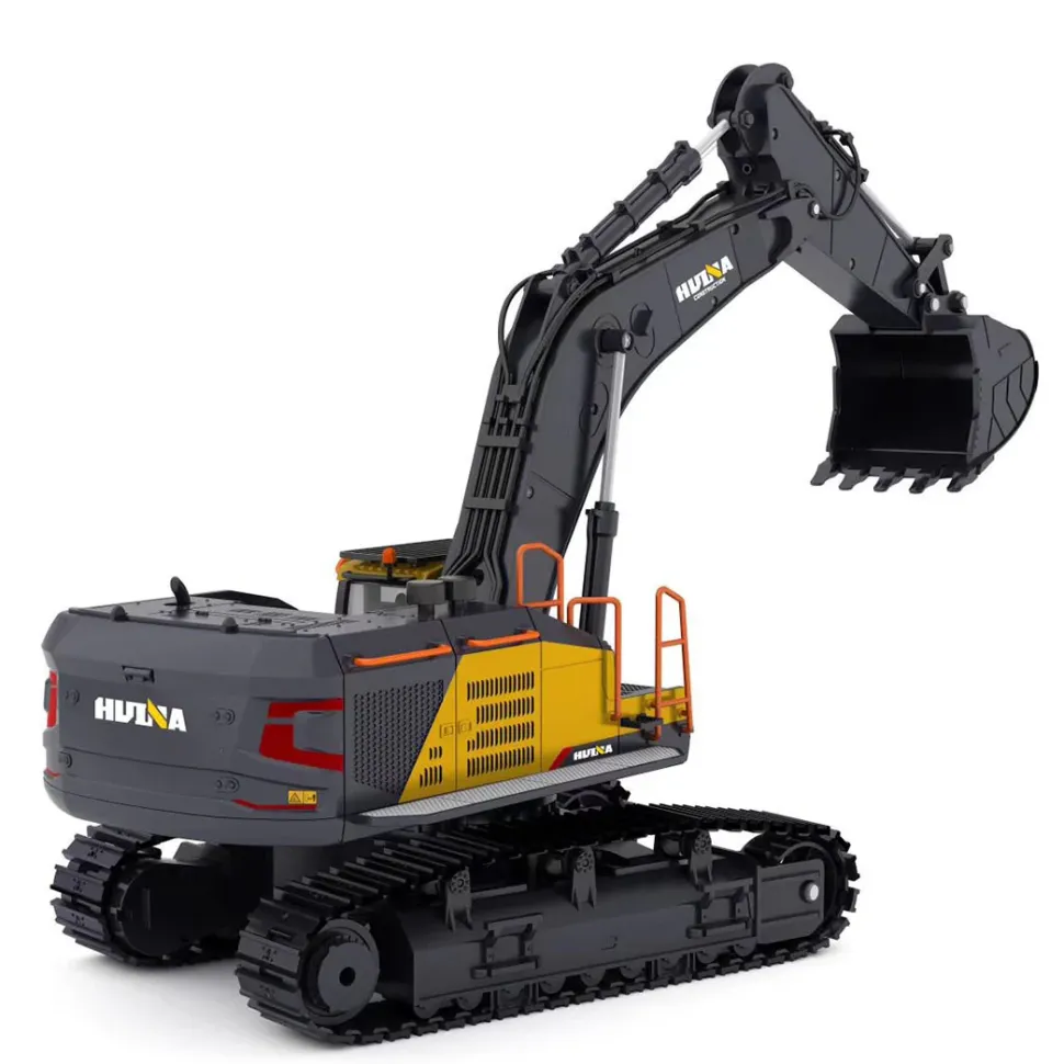 HUINA 1:14 22CH 2.4G RC Excavator Engineering Vehicle Model Alloy Construction Truck Unique Gift Collection