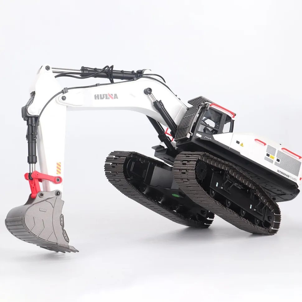 HUINA 1:14 22CH 2.4G RC Excavator Model 4-in-1 Alloy Remote Controll Crusher Construction Vehicles Toy