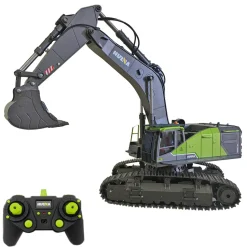 HUINA 1: 14 22CH 2.4G RC Excavator Remote Control Truck Engineering Vehicle Model Unique Gift for Kids, Teens and Adults