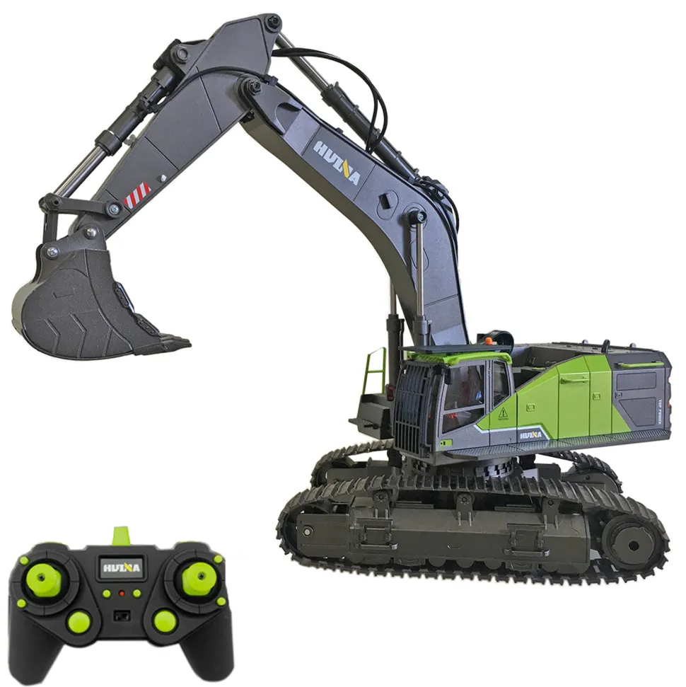 HUINA 1: 14 22CH 2.4G RC Excavator Remote Control Truck Engineering Vehicle Model Unique Gift for Kids, Teens and Adults