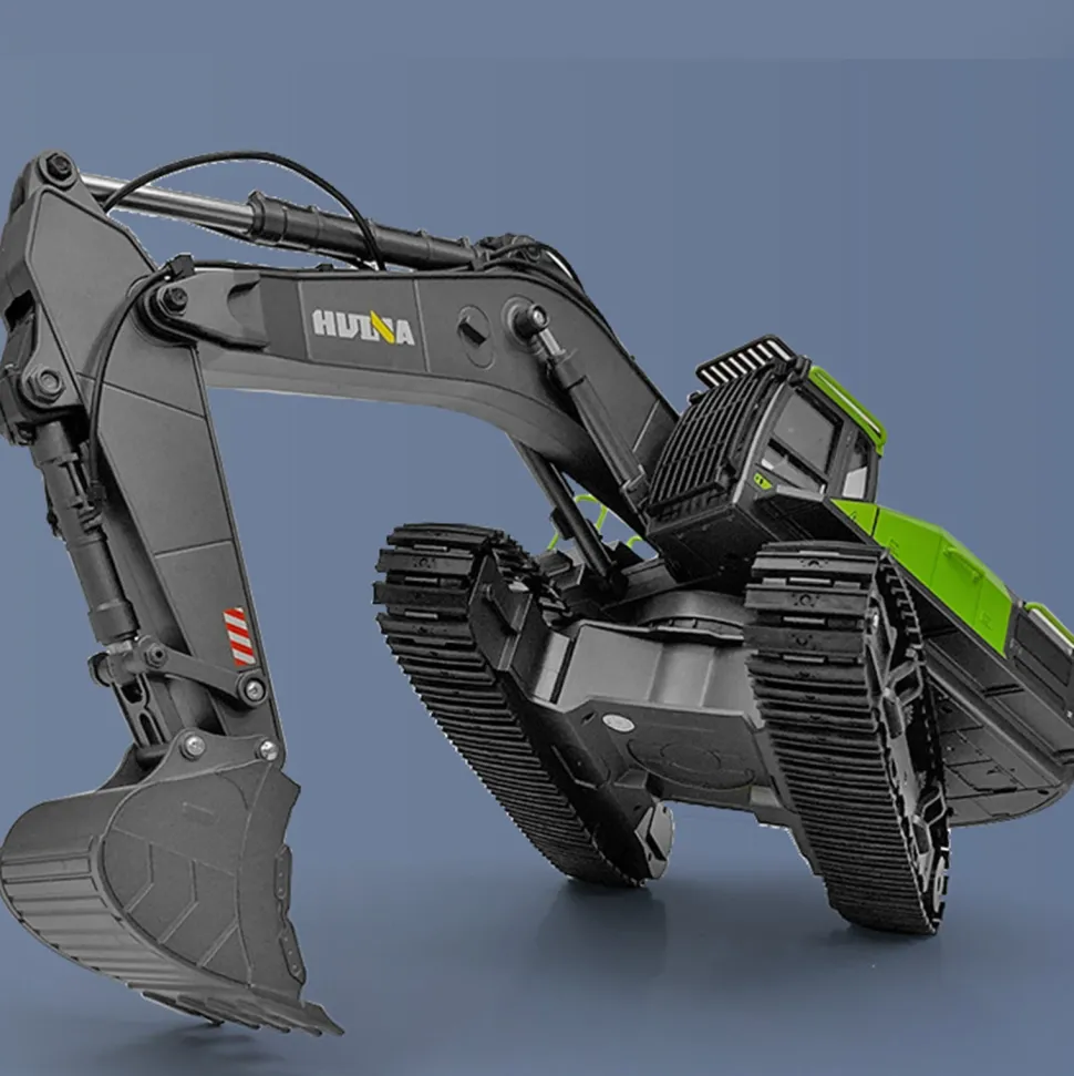 HUINA 1: 14 22CH 2.4G RC Excavator Remote Control Truck Engineering Vehicle Model Unique Gift for Kids, Teens and Adults