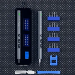28 In 1 Mini Precision Smart Handheld Electric Screwdriver Maintenance Multifunctional Tools Set with LED Lights