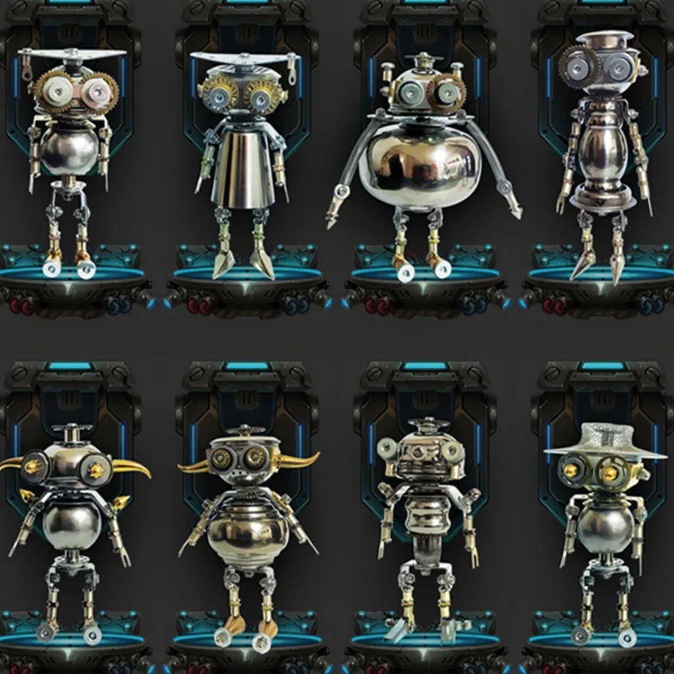 Interstellar Cultural Exchange 3D DIY Metal Assembly Model Combo Set 1200+PCS