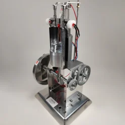 J31008 Single-Cylinder Four-Stroke Gasoline Internal Combustion Engine Teaching Model Experimental Instrument STEM Toy