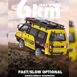 JXC5813B 1/24 Scale 2.4G 4WD Full-Proportional Synchronous RC Car Model