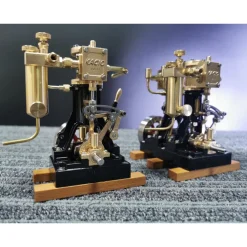 KACIO LS1-14 Single Cylinder Reciprocating Steam Engine Model for Model Ship Model Boat Above 60cm