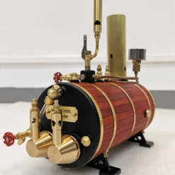 KACIO WS100XL 1000mL Horizontal Steam Boiler for Model Ship Steam Engine