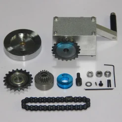 Kick Starter and Flywheel, Clutch for CISON FG-9VT 9cc V-Twin Engine Model