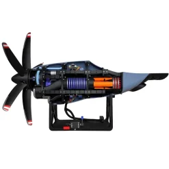Large Turboprop Engine Model -3D Printing Aircraft (Finished Model)