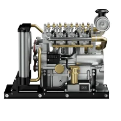 L4 Diesel Engine Model Kit that Works - Build Your Own Diesel Engine - TECHING 1: 10 Full Metal Mini L4 4 Cylinder Engine OHV Inline 4 Cylinder Engine Model Kit 300+PCS