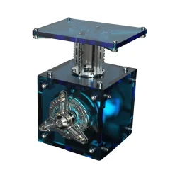Luminous Acrylic Mechanical Display Base DIY Metal Stand