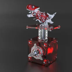 Luminous Acrylic Mechanical Display Base DIY Metal Stand
