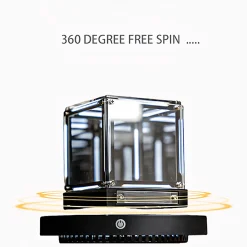 Magnetic Levitation Cube Desk Decor