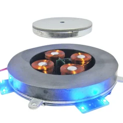 Magnetic Levitation Module DIY Maglev Furnishing Articles Kit Precise 500g Digital Movement Module with LED Light