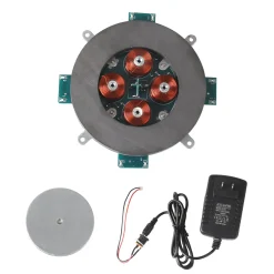 Magnetic Levitation Module DIY Maglev Furnishing Articles Kit Precise 500g Digital Movement Module with LED Light