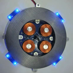 Magnetic Levitation Module DIY Maglev Furnishing Articles Kit Precise 500g Digital Movement Module with LED Light